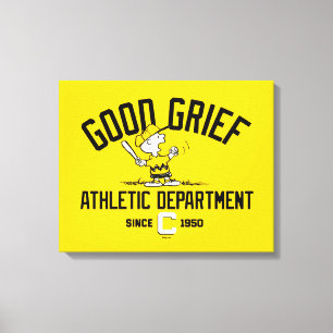 Good Grief Athletic Department Canvas Print