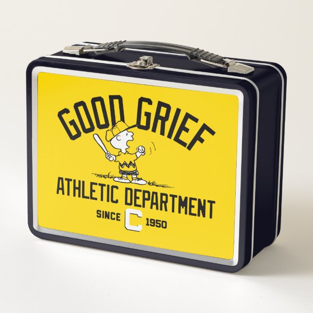 Good Grief Athletic Department Metal Lunch Box (Front)