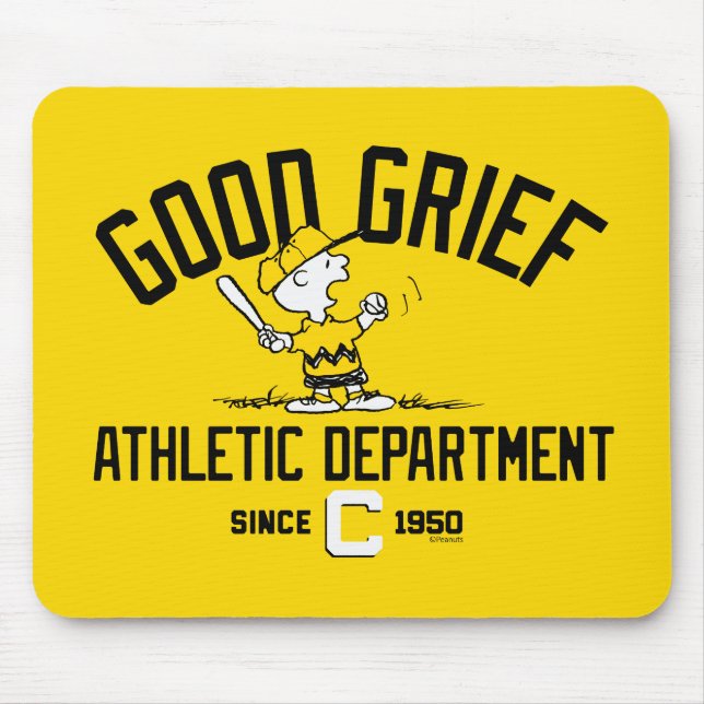 Good Grief Athletic Department Mouse Mat (Front)