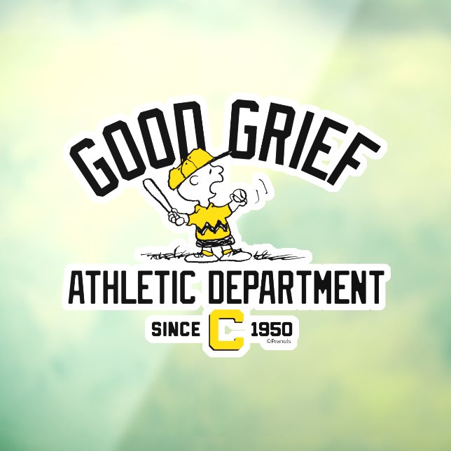 Good Grief Athletic Department Window Cling (Sheet 3)