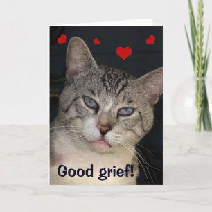 Good Grief Valentine's Day Card For Her