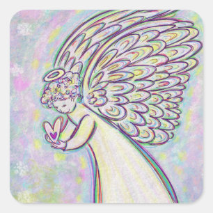 Good Guardian Angel Art Custom Sticker Decal
