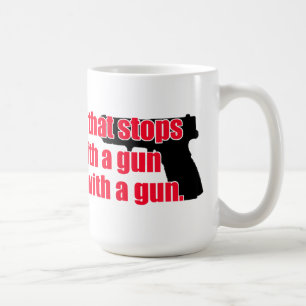 Good guy gun coffee mug