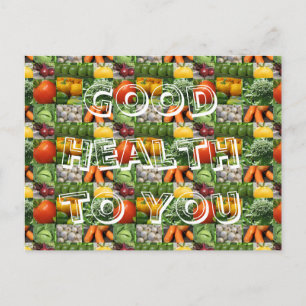 Good Health to You Postcard