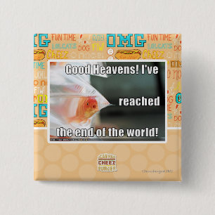 Good Heavens! 15 Cm Square Badge