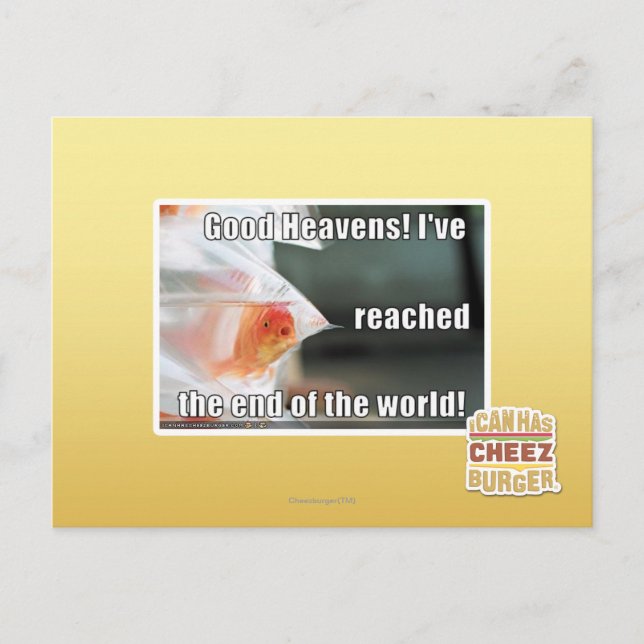 Good Heavens! Postcard (Front)