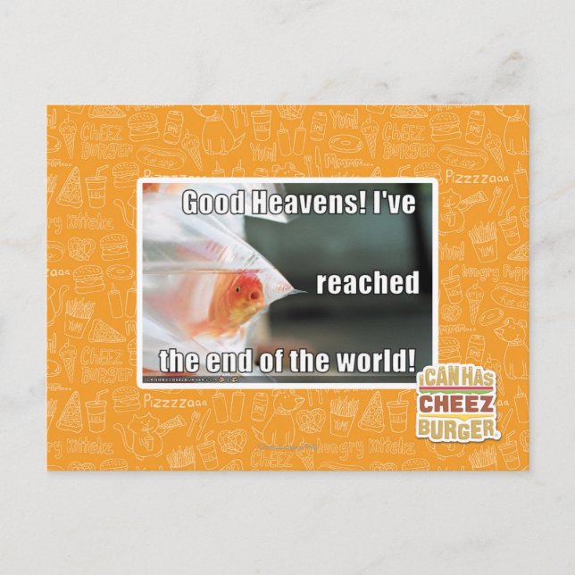 Good Heavens! Postcard (Front)