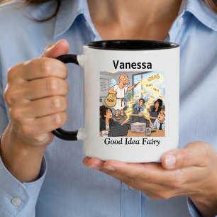 Good Idea Fairy CoWorker Funny Personalised Coffee Mug