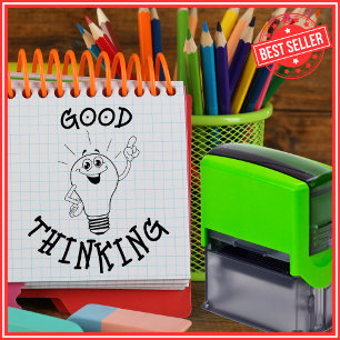 "Good Job!" Bold Praise & Encouragement Teacher Self-inking Stamp