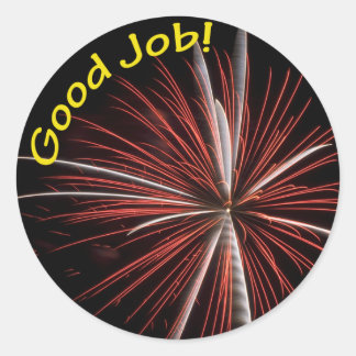 Good Job! Classic Round Sticker