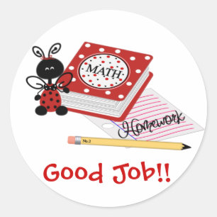 Good Job Ladybug Sticker