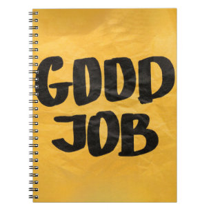 Good Job Recognition Positive Praise for Students Notebook
