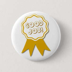 Good Job! Round Button