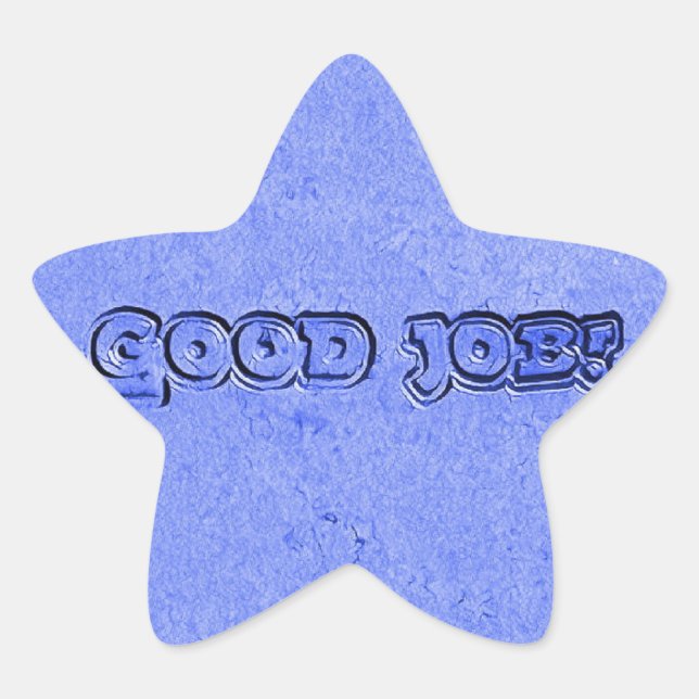 Good Job Star Sticker (Front)
