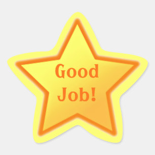 Good Job! Star Sticker