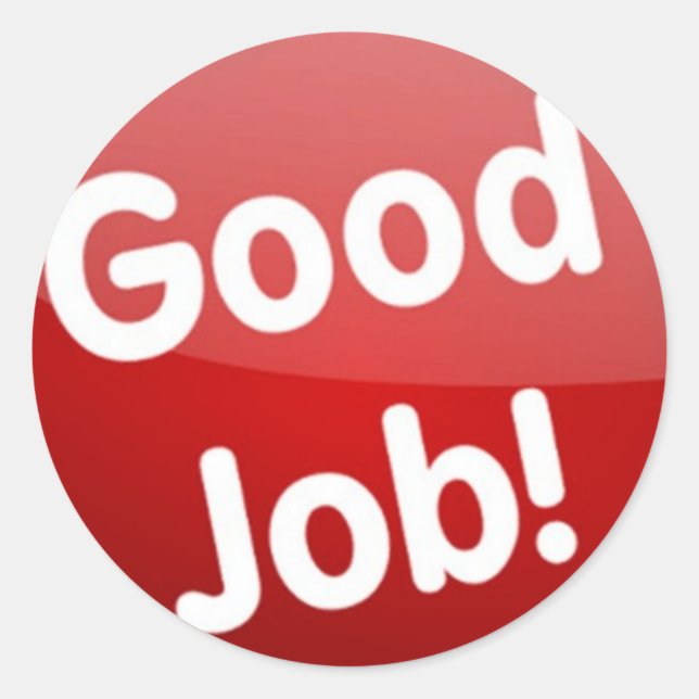 Good Job! sticker (Front)