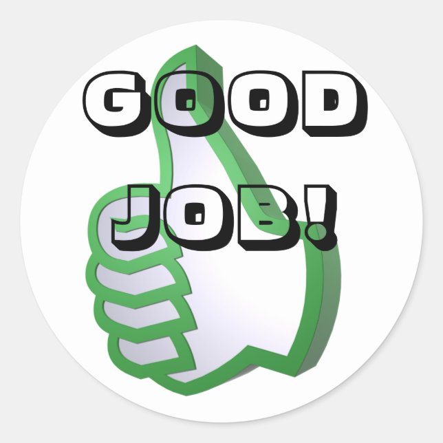 Good Job! stickers (Front)