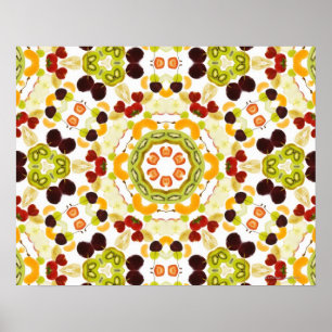 Good karma and well being from a healthy diet 2 poster