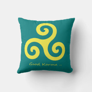 Good Karma Green  Cushion