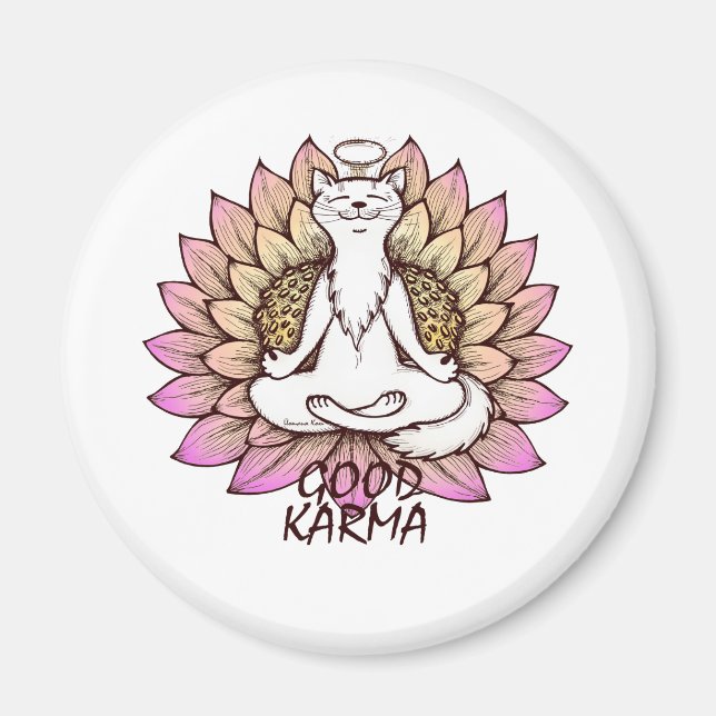Good Karma Magnet (Front)