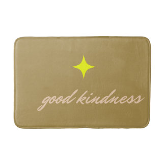 good kindness bath mat