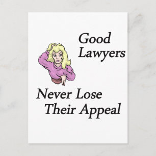 Good Lawyers Postcard