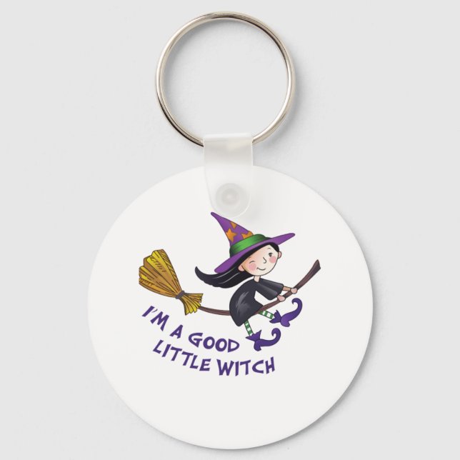 GOOD LITTLE WITCH KEY RING (Front)