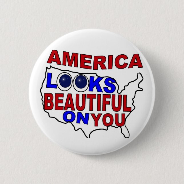 Good Looking America Buttons (Front)