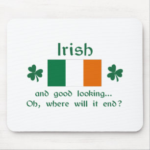 Good Looking Irish Mouse Mat