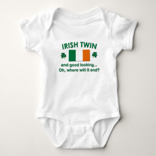 Good Looking Irish Twin Baby Bodysuit