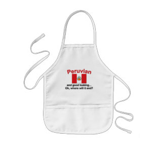 Good Looking Peruvian Kids Apron