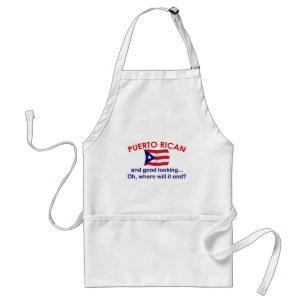 Good Looking Puerto Rican Standard Apron