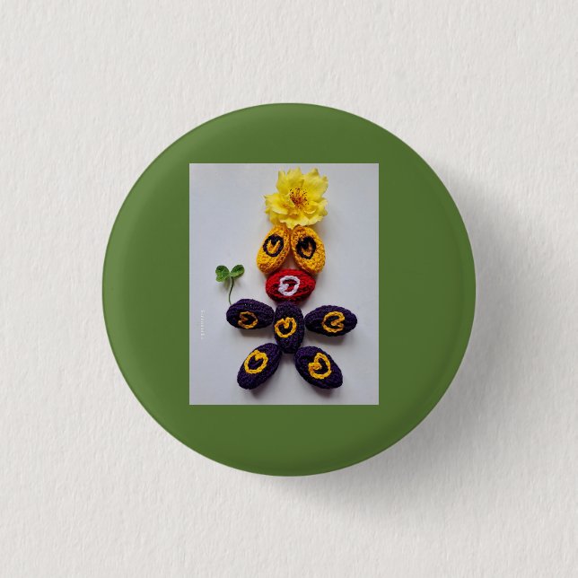 Good Luck 3 Cm Round Badge (Front)