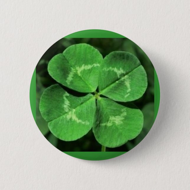 Good luck 6 cm round badge (Front)