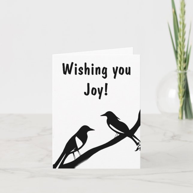 Good Luck and Joy Holiday Card (Front)