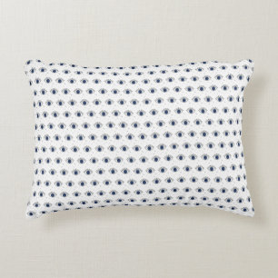 Good luck blue eye talisman greek tradition decorative cushion