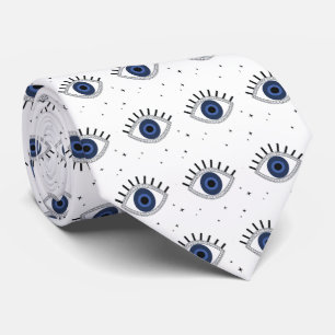 Good luck blue eye talisman greek tradition tie