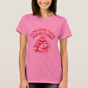 Good Luck Buddha Maternity T-Shirt