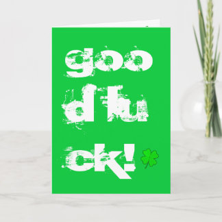 Good Luck Card