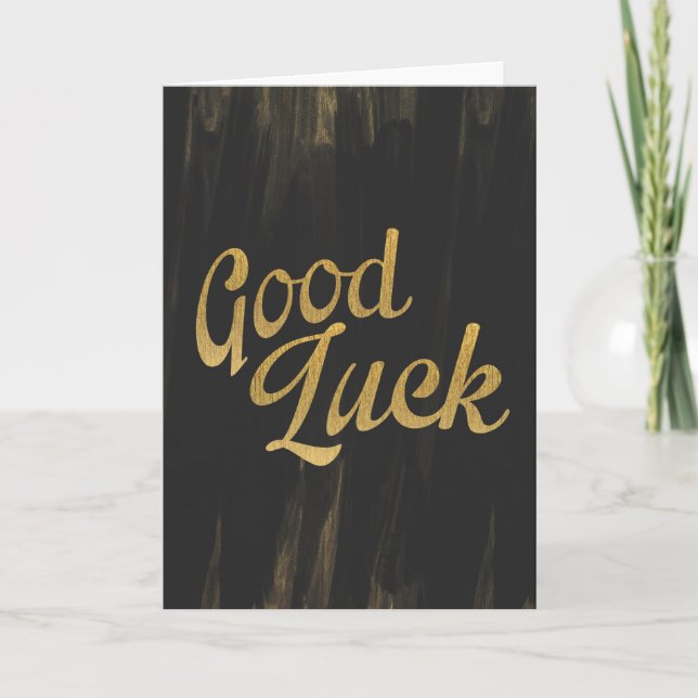 Good Luck Card (Front)