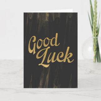 Good Luck Card