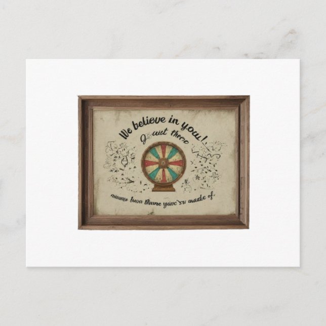 Good Luck Card (Front)