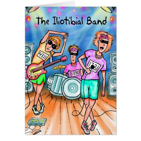 Good Luck Card for Runners - Iliotibial Band