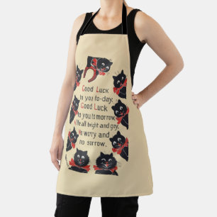Good Luck Cats, Louis Wain Apron