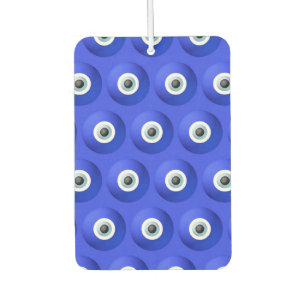 Good Luck Charms against Evil Eye Pattern Car Air Freshener