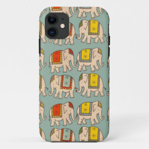 Good luck circus elephants cute elephant pattern iPhone 11 case