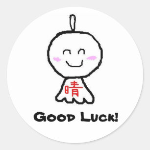Good Luck! Classic Round Sticker