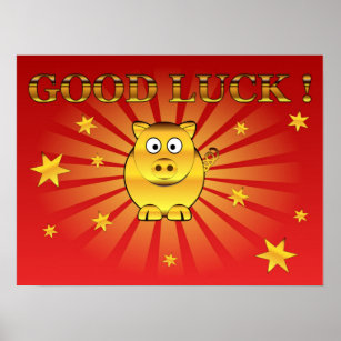 Good Luck Posters & Prints | Zazzle UK