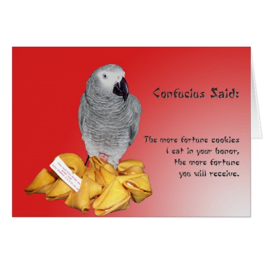 Good Luck Fortune Card