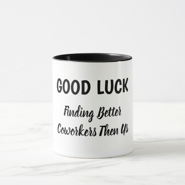 Good Luck Fun Humour Good Boy Mug (Center)